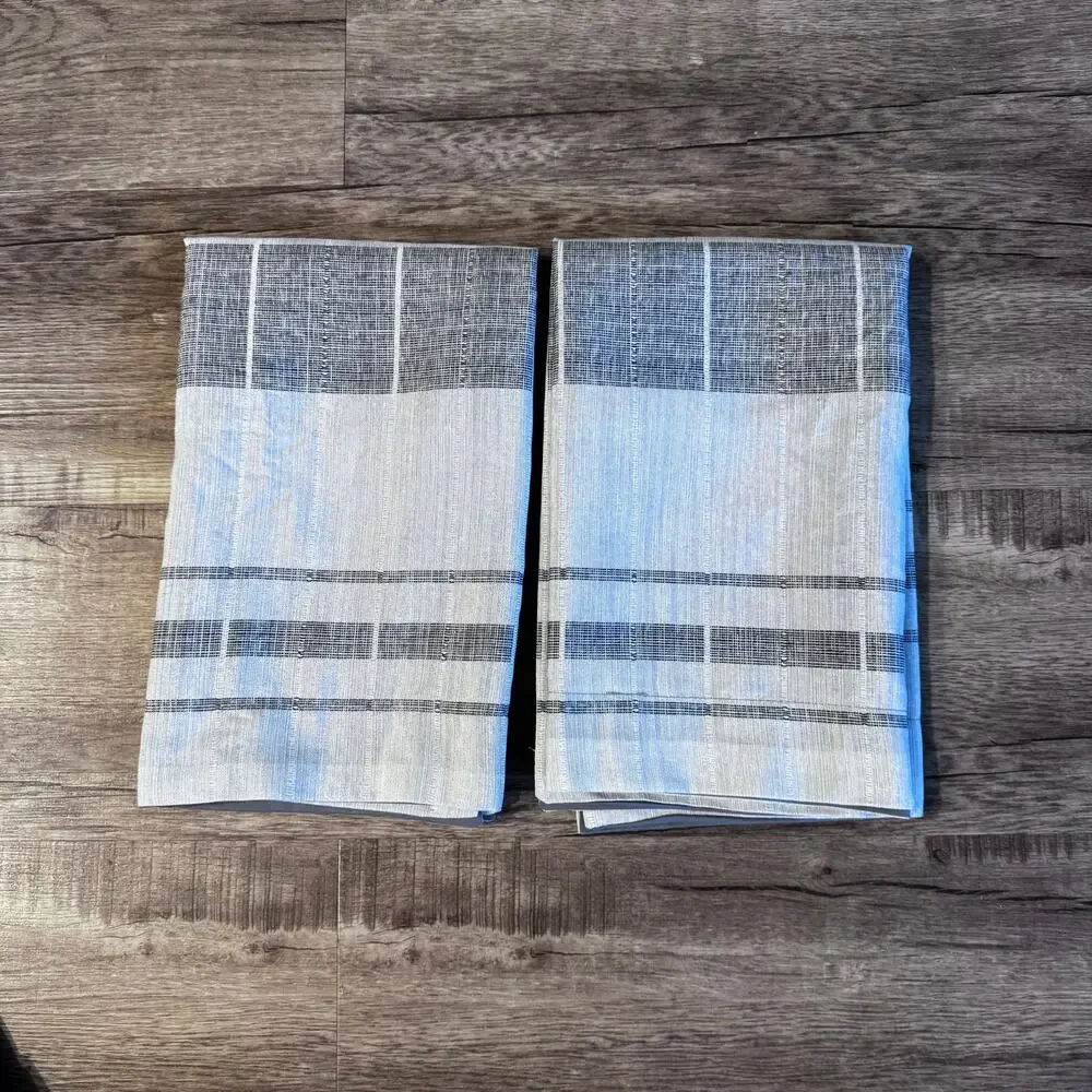 Set of 2 Madison Park Pillow Shams King Size 24
